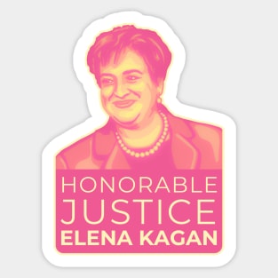 Elena Kagan Portrait Sticker